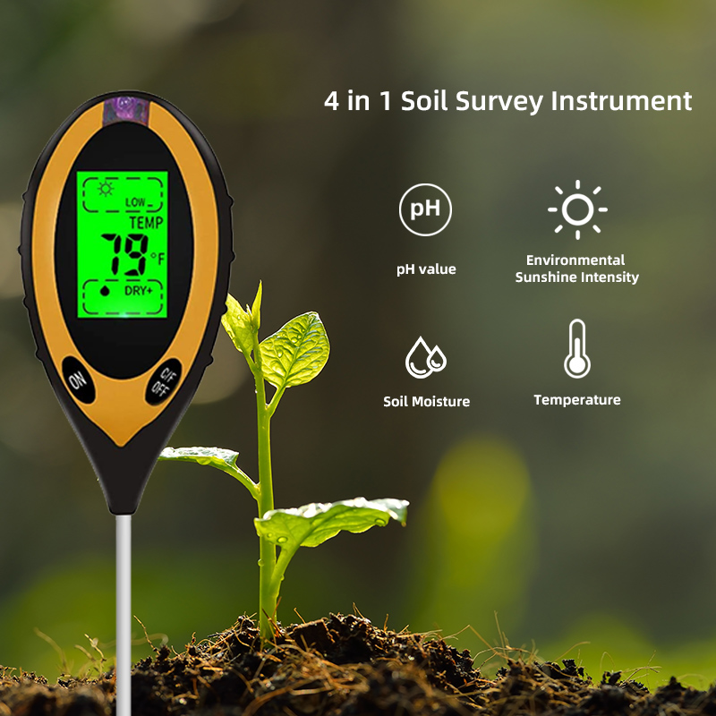 Soil Ph Meter - Testeur de pH du sol, testeur