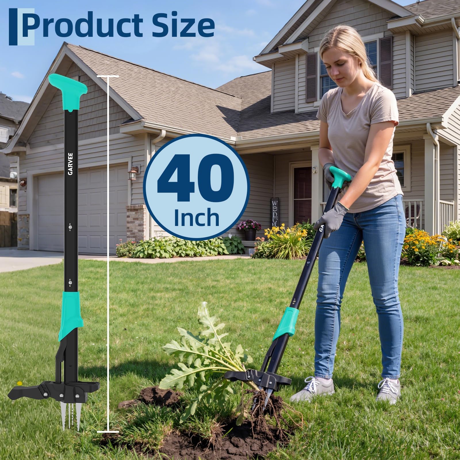 Gardening Tools To Remove Weeds - Désherbeur à long manche, sans se
