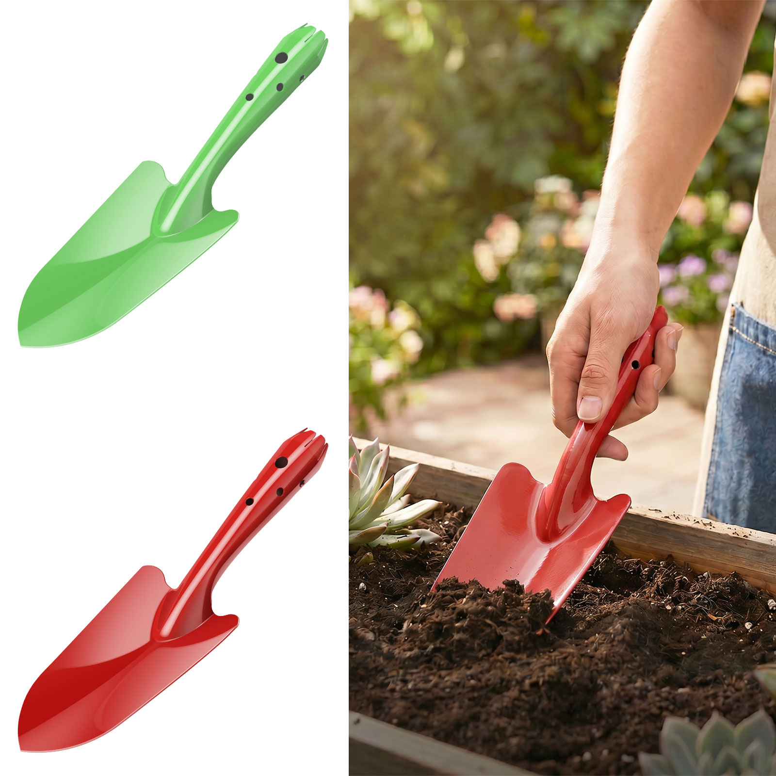 Garden Hand Trowel - Truelle de jardin en métal résistant