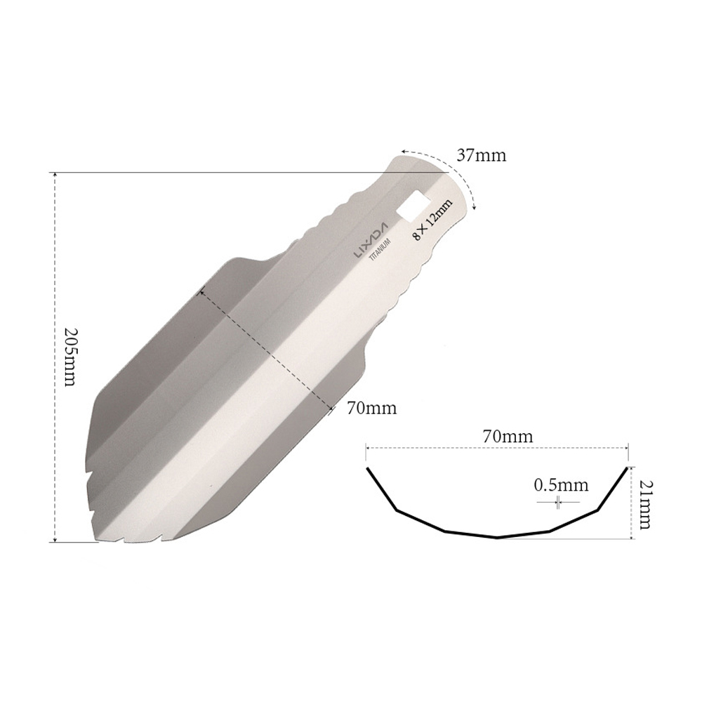 Nouvelle pelle à main en titan - Garden Hand Trowel avis et prix