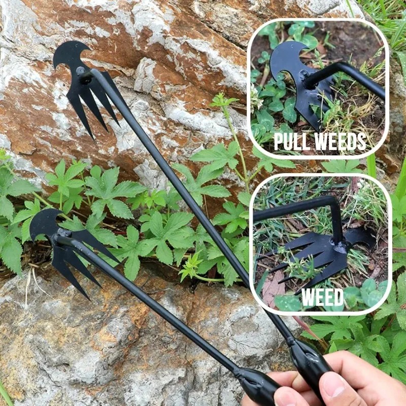 Râteau de jardin manuel 2-en-1 - Gardening Tools To Remove Weeds avis et prix