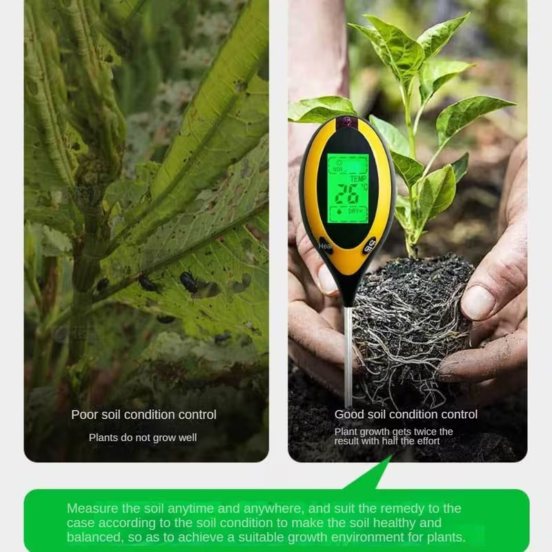 Testeur d'humidité du sol 4-en - Soil Ph Meter avis et prix