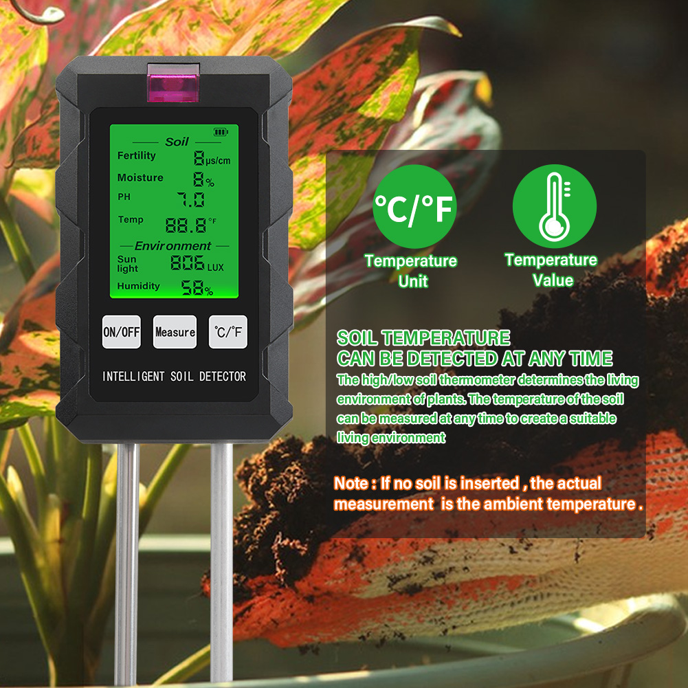 Testeur de sol numérique 6 en  - Soil Ph Meter avis et prix