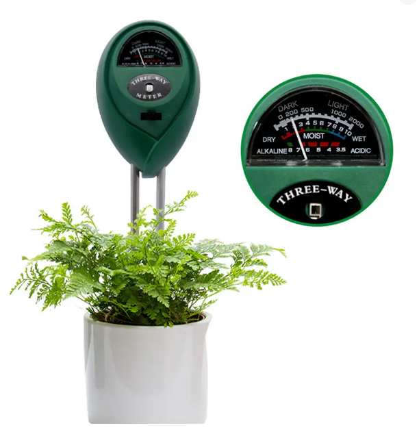 PH-mètre de jardin 3 en 1, tes - Soil Ph Meter avis et prix