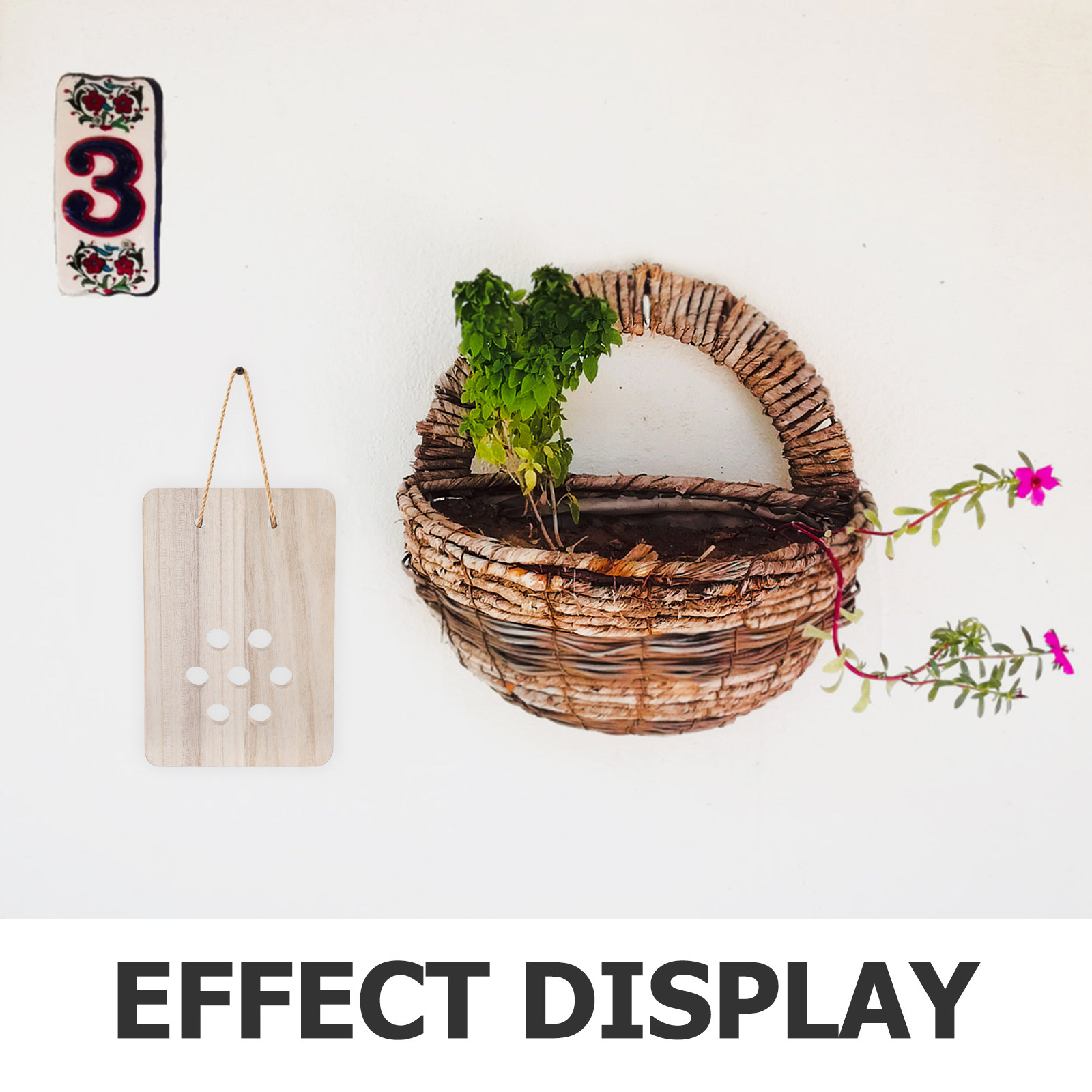 Support mural vertical en bois - Vertical Wall Planter avis et prix