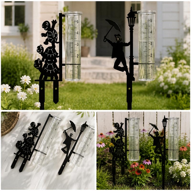 Pluviomètre de jardin en métal - Gardening Tools Youtube avis et prix