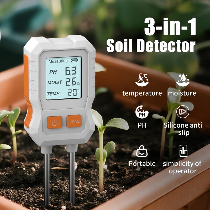 Testeur de sol numérique 3-en- - Soil Ph Meter avis et prix