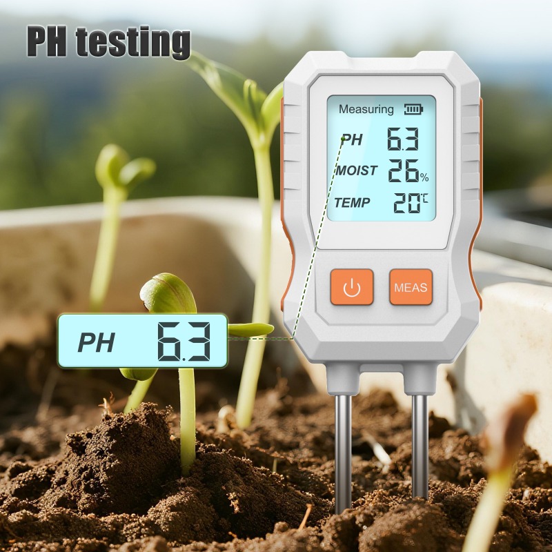 Testeur de sol numérique 3-en- - Soil Ph Meter avis et prix