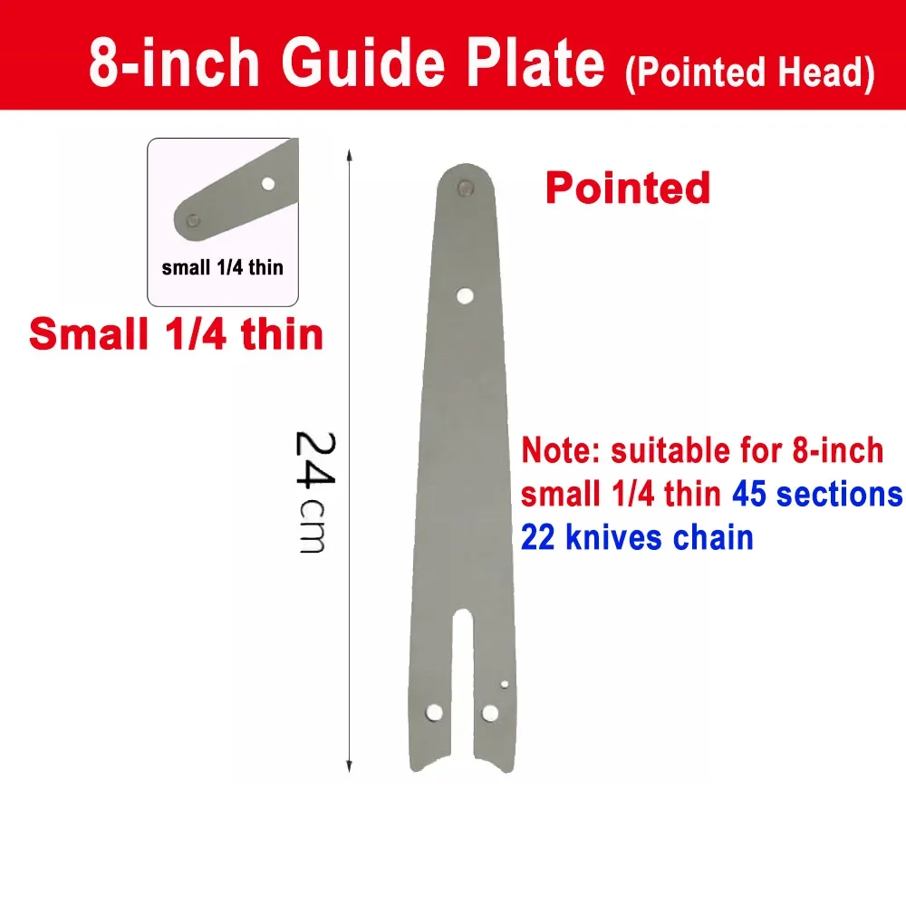 Barre de scie électrique de 8  - Gardening Tools Guide avis et prix